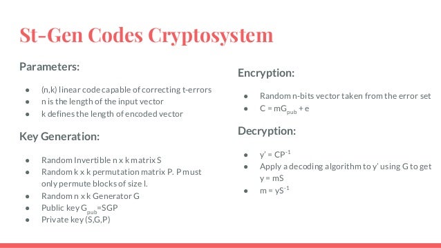 Error correcting codes in quantum theory picture