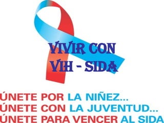 VIVIR CON  VIH - SIDA 
