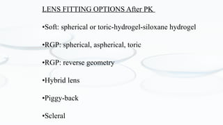 Piggyback Rgp Post-Refractive Surgery Contact Lens Fitting Challenges and Solutions ...