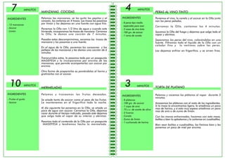 7            MINUTOS
                          MANZANAS COCIDAS
                                                          ...