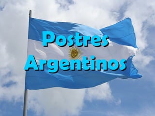 Postres Argentinos 