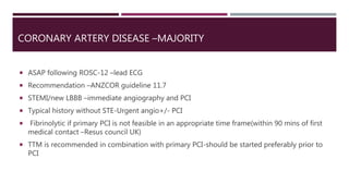 Stemi After Rosc Post-resusciation care | PPTX