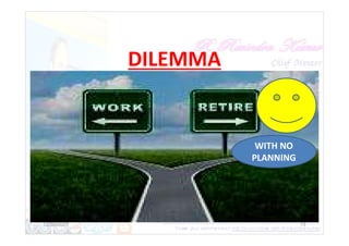 DILEMMA
12/30/2021 13
WITH NO
PLANNING
 