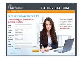 TUTORVISTA.COM
12/30/2021 35
 