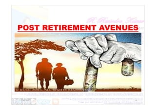 POST RETIREMENT AVENUES
12/30/2021 4
 