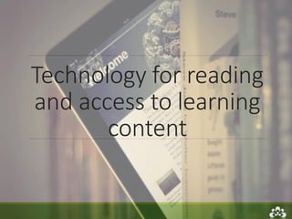 Assistive technology tools for struggling students in post-secondary education