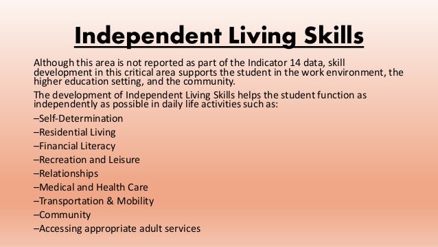 Transition Training - Postsecondary Goals