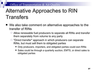 EPA RFS2 | PPT