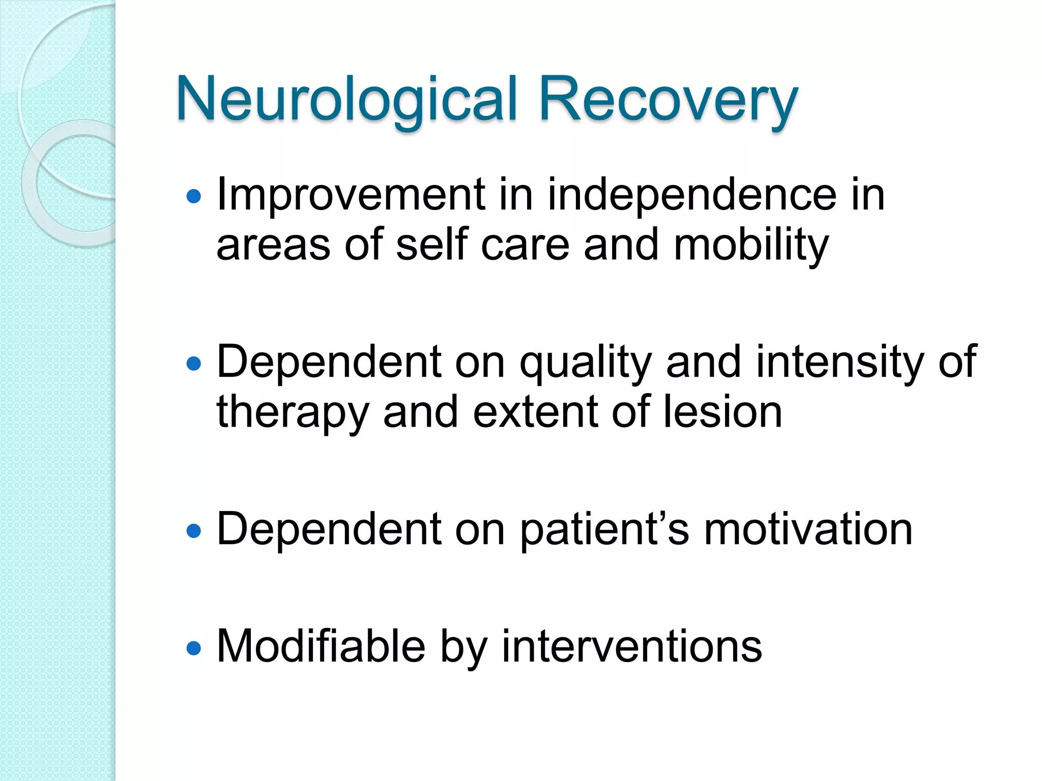 Post stroke motor rehabilitation | PPT