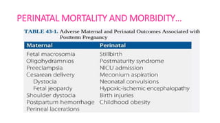 PERINATAL MORTALITY AND MORBIDITY…
 