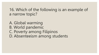 Brainstorming for a Research Topic_post test.pptx