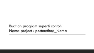 Post test method part 2 | PDF