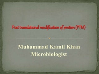Muhammad Kamil Khan
Microbiologist
 