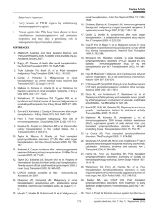 Post Transplant Malignancy – A Brief Review | PDF