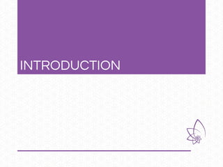 INTRODUCTION
 