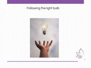 6
Following the light bulb
 