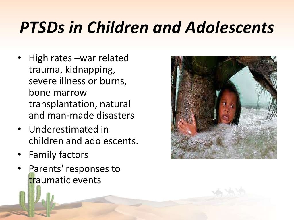 Post traumatic stress disorderppt