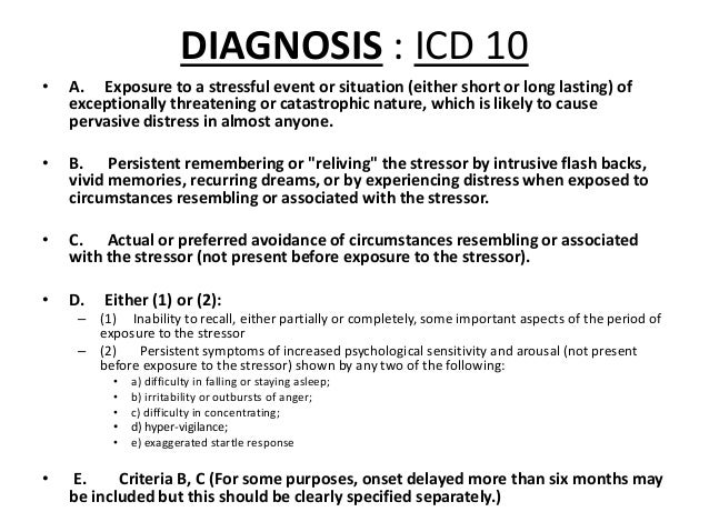 the different symptoms of post traumatic stress disorder In the weeks after a traumatic event, you may develop an anxiety disorder called acute stress disorder (asd) asd typically occurs within one month of a traumatic event it lasts at least three. the different symptoms of post traumatic stress disorder In the weeks after a traumatic event, you may develop an anxiety disorder called acute stress disorder (asd) asd typically occurs within one month of a traumatic event it lasts at least three.