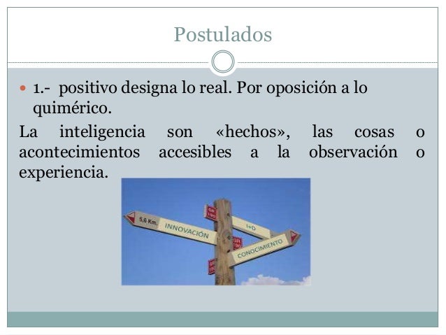 Postulados del-positivismo