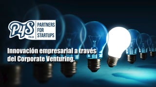 Innovación empresarial a través
del Corporate Venturing.
 