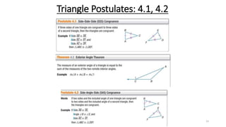 Postulate Triangle Example Postulates and Theorems | PPTX
