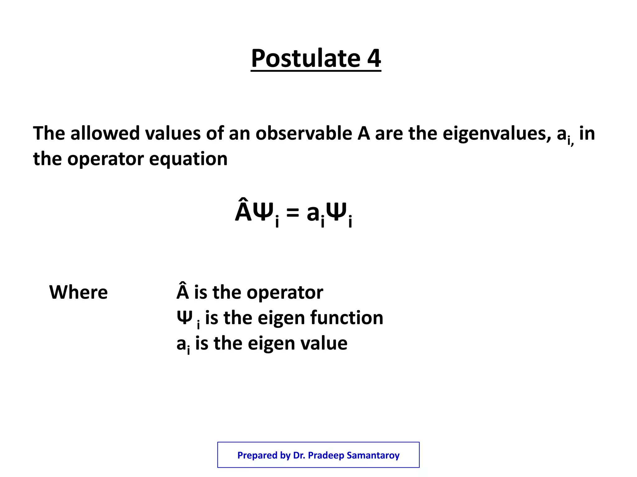 Postulates of quantum mechanics | PDF