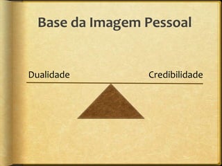 Base da Imagem Pessoal


Dualidade        Credibilidade
 