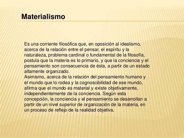 Posturas filosóficas