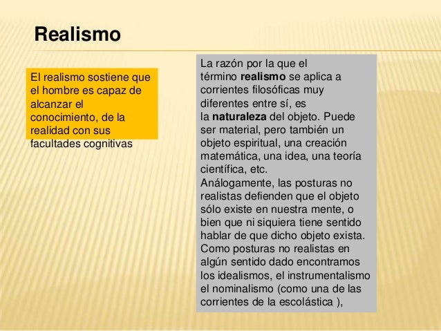 Posturas filosóficas