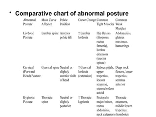Abnormal Posture Types Comprehensive Guide to Posture: Types, Assessment, and Abnormalities | PPTX