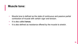 Neurophysiology of Posture and movement | PPTX