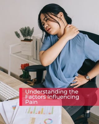 Understanding the
Factors Influencing
Pain
 