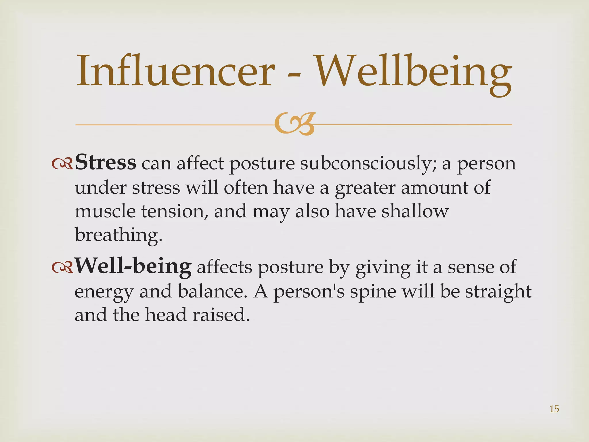 Interpreting Body Language - Posture Behavior | PPTX