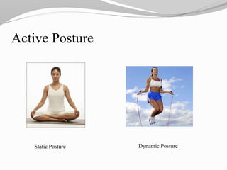 Active Posture
Static Posture Dynamic Posture
 