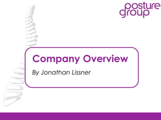 Company Overview
By Jonathan Lissner

 