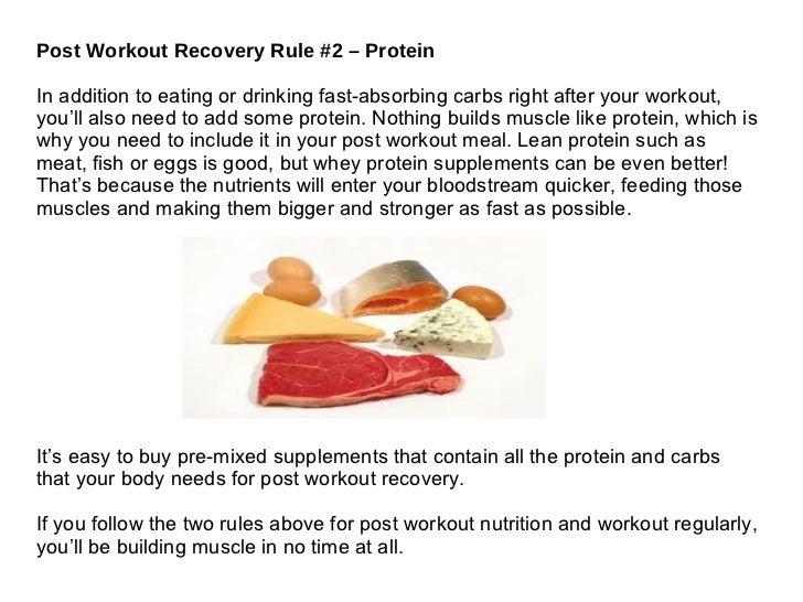 Post and pre Workout Recovery Meals to gain muscle after 40