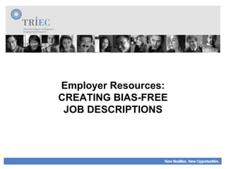 Post Workshop Employer Support: TRIEC and CONNECT for Ontario 