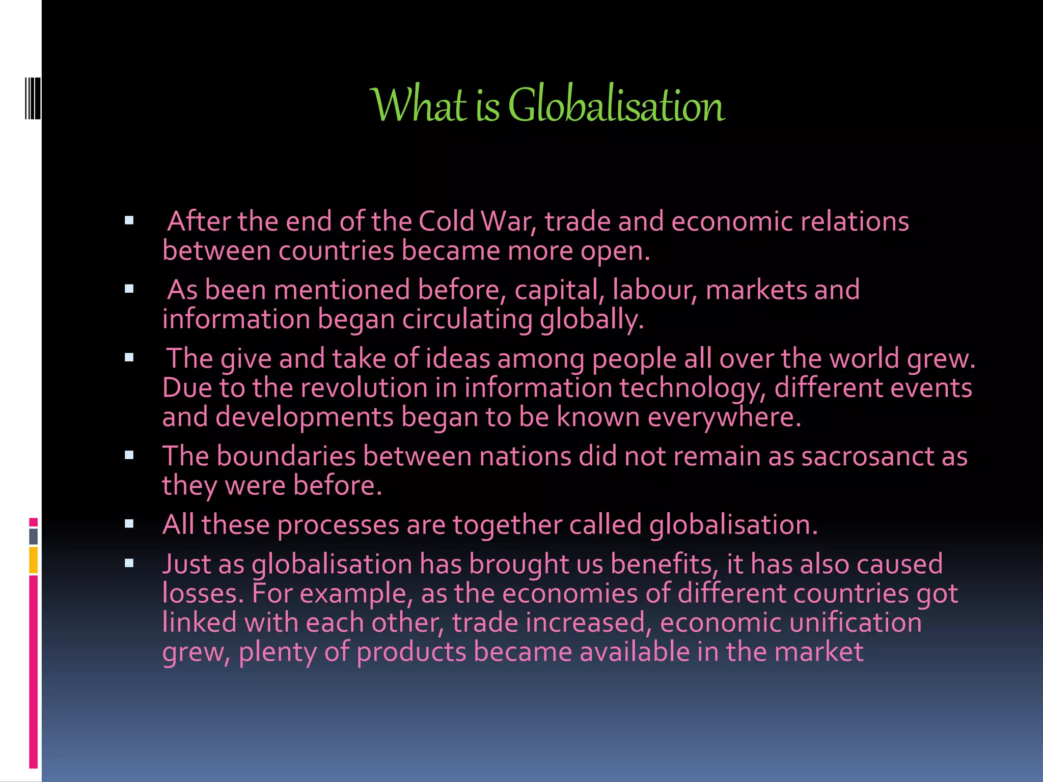 Post world war political developments | PPTX
