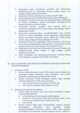 Pos ujian sekolah