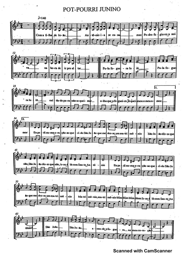 Pot Pourri festas juninas Brasil PDF