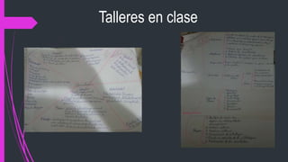 Talleres en clase
 