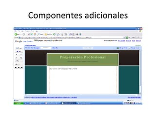 Componentes adicionales 