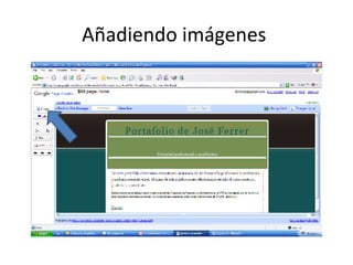 Añadiendo imágenes  
