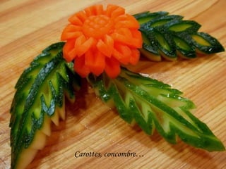 Carottes, concombre…

 