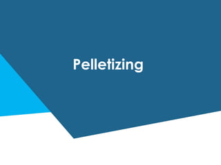 Potash Processing: Pelletizing or Compaction | PPTX