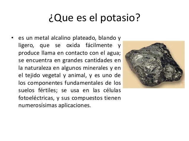 Potasio
