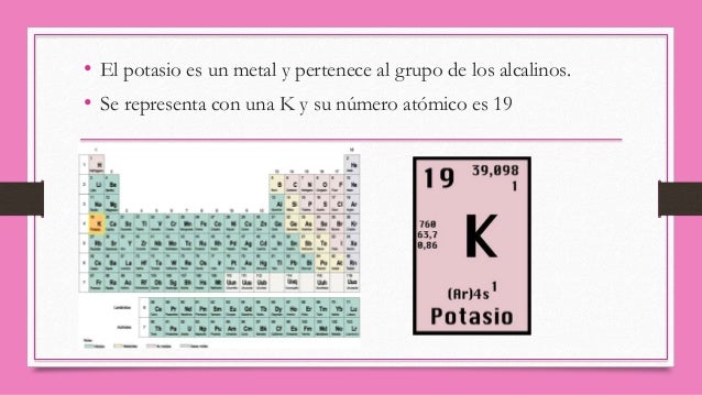 Potasio