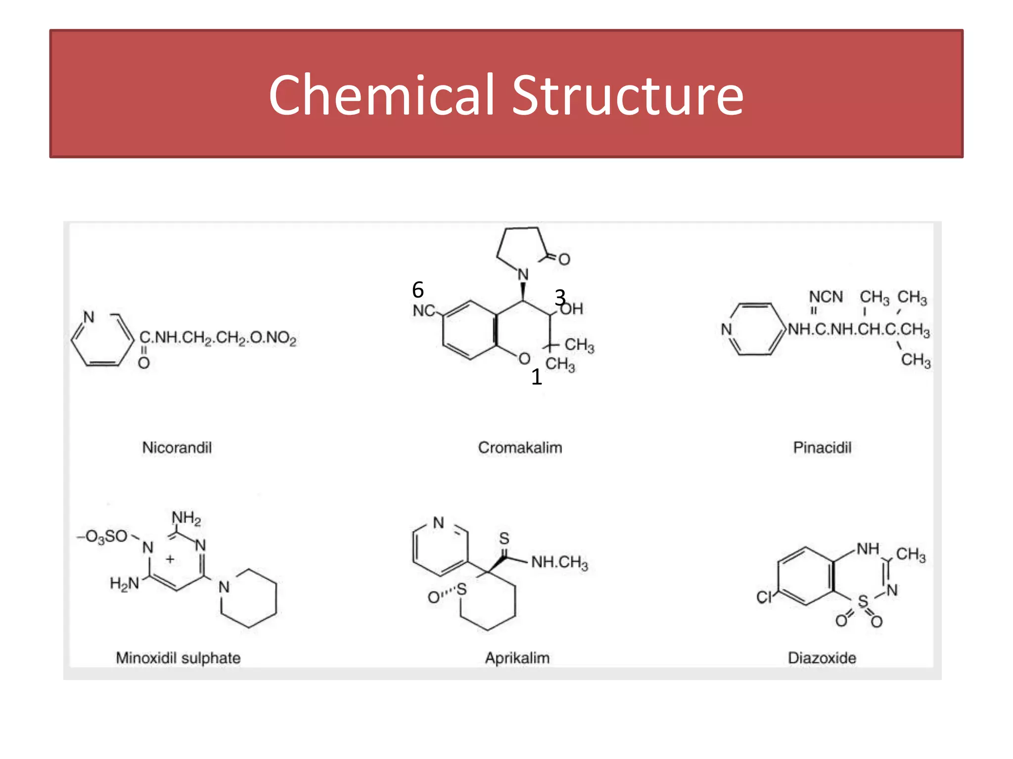 Chemical Structure

     6       3


         1
 