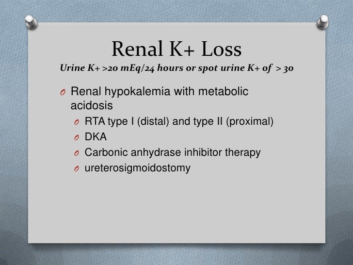 Formula For Potassium Correction / write the formula for potassium