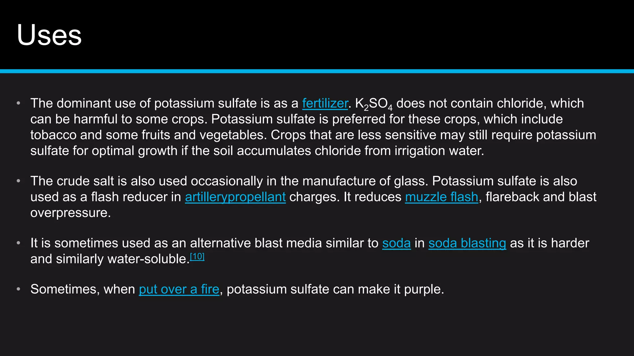 Potassium sulfate k2 so4 | PPTX